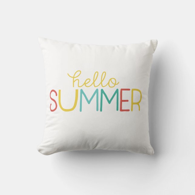 Hello Summer Cushion (Front)