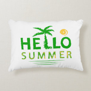 Hello Summer Decorative Cushion