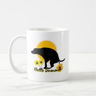 Hello Summer Dog Poop Humor Coffee Mug
