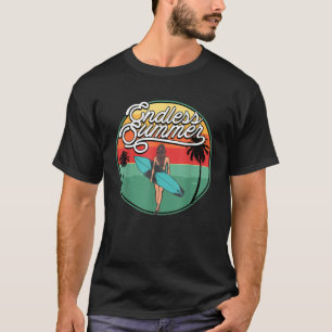 Hello Summer endless summer Retro Vintage Beach T-Shirt