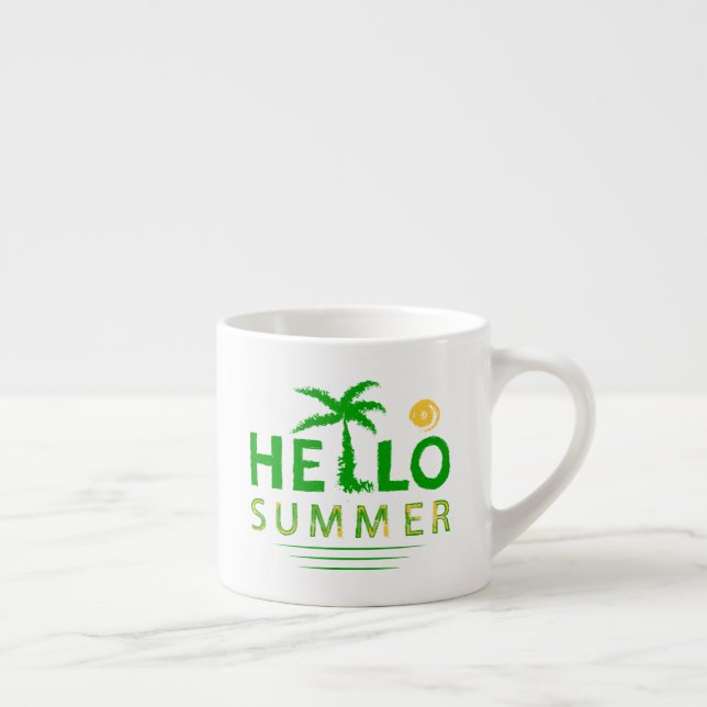 Hello Summer Espresso Cup (Right)