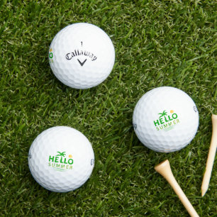Hello Summer Golf Balls