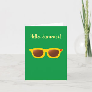 Hello Summer Greeting Card