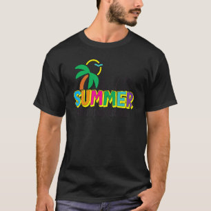 Hello Summer Happy Last Day Of School Teacher Stud T-Shirt