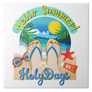 Hello Summer - HolyDays Ceramic Tile