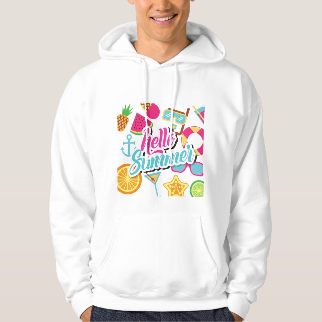 Hello Summer  Hoodie (Front)