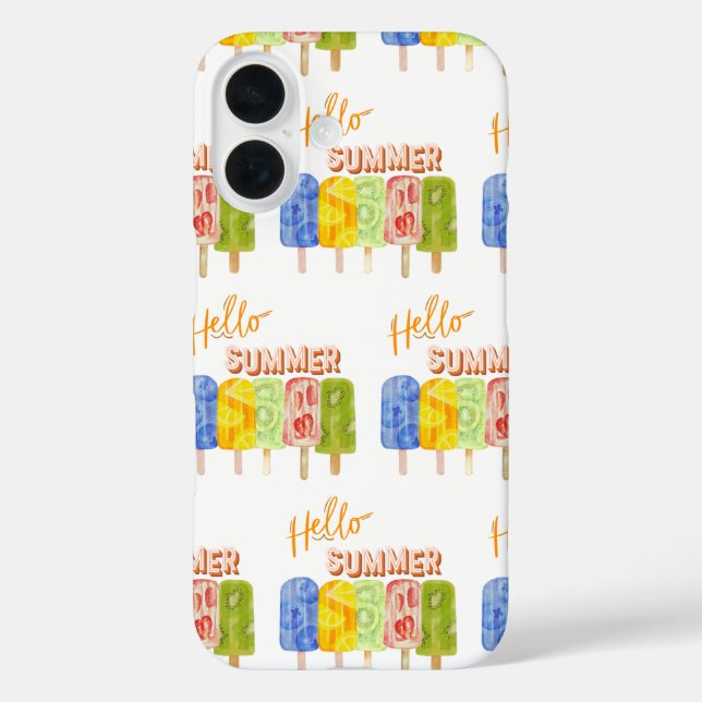 hello summer ice cream Case-Mate iPhone case (Back)