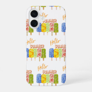 hello summer ice cream iPhone 16 case