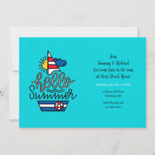 Hello Summer Invitation