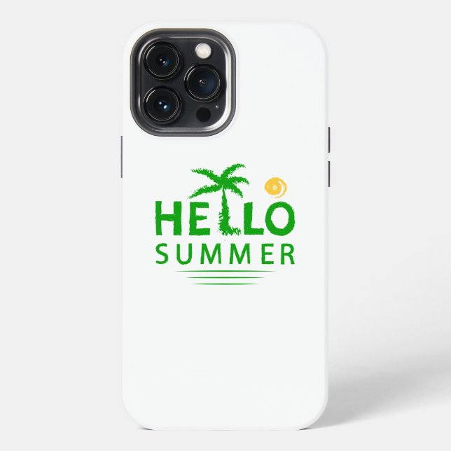 Hello Summer iPhone Case (Back)