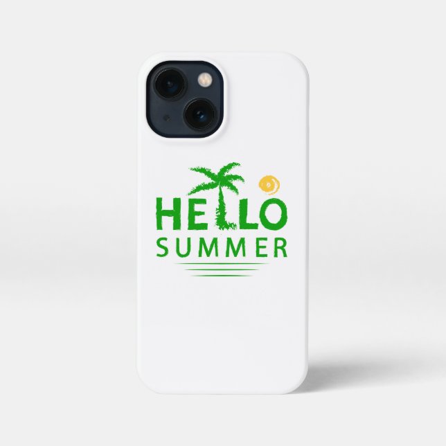 Hello Summer iPhone Case (Back)