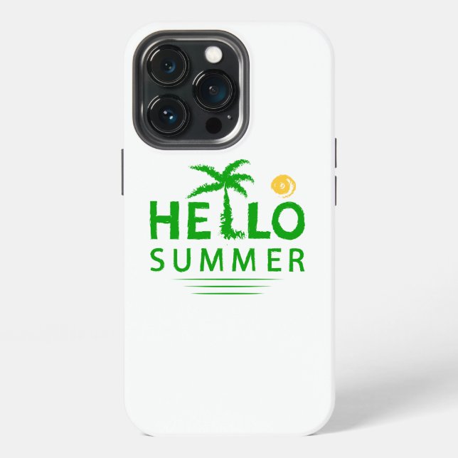 Hello Summer iPhone Case (Back)