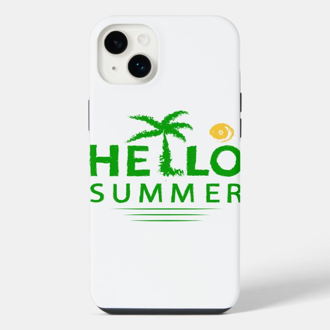 Hello Summer iPhone Case (Back)
