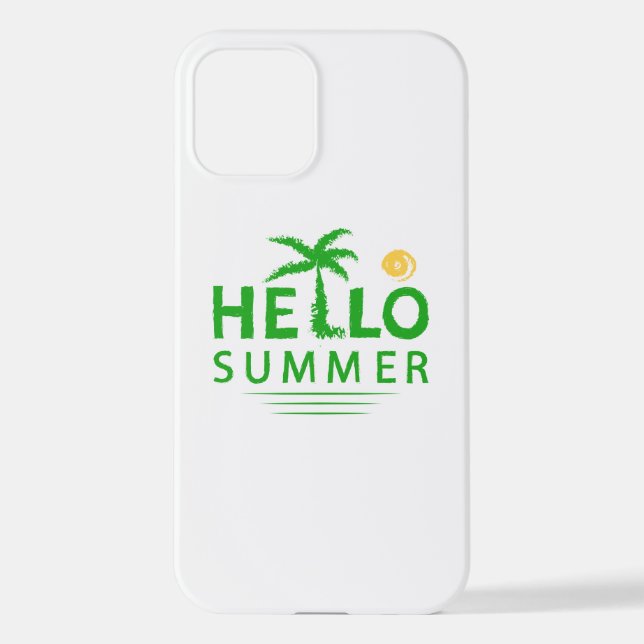 Hello Summer iPhone Case (Back)