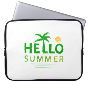 Hello Summer Laptop Sleeve