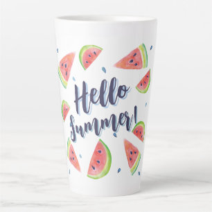 Hello Summer Latte Mug