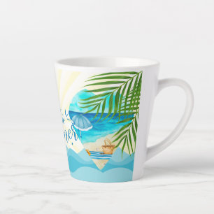 Hello Summer Latte Mug