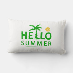Hello Summer Lumbar Cushion