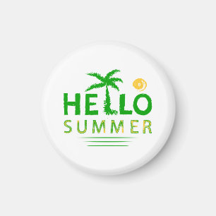 Hello Summer Magnet