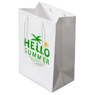 Hello Summer Medium Gift Bag