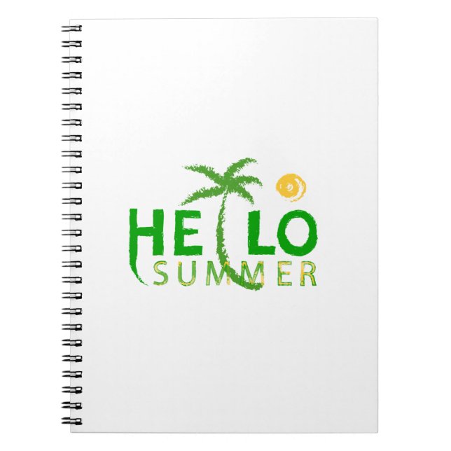Hello Summer Notebook (Front)