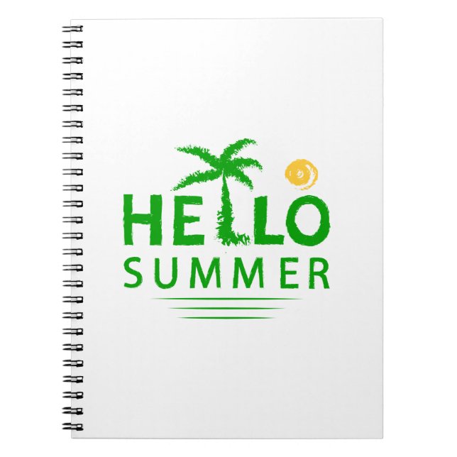 Hello Summer Notebook (Front)
