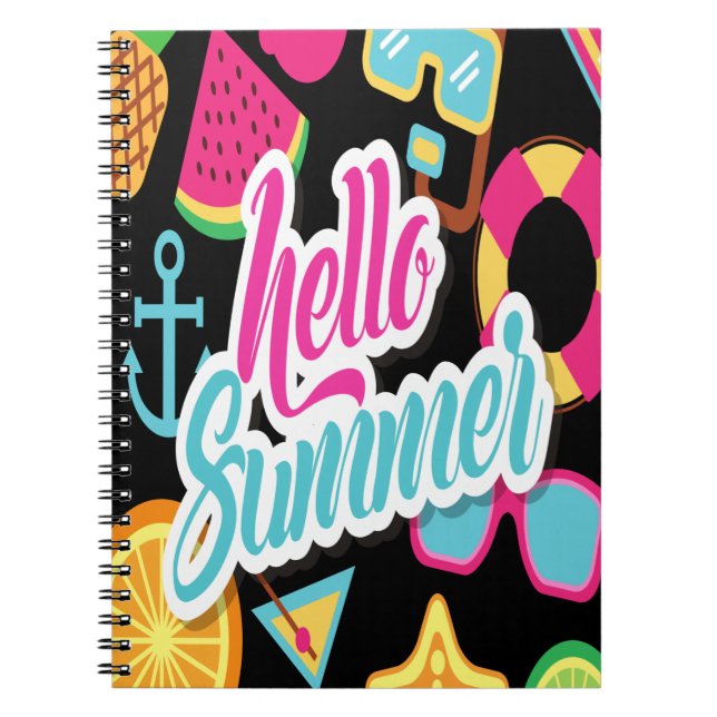 Hello Summer Notebook (Front)