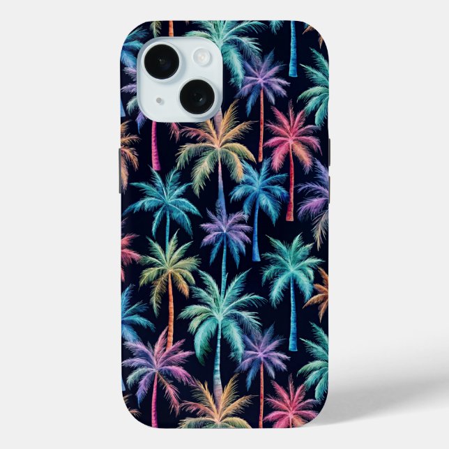 Hello Summer Palms Case-Mate iPhone Case (Back)
