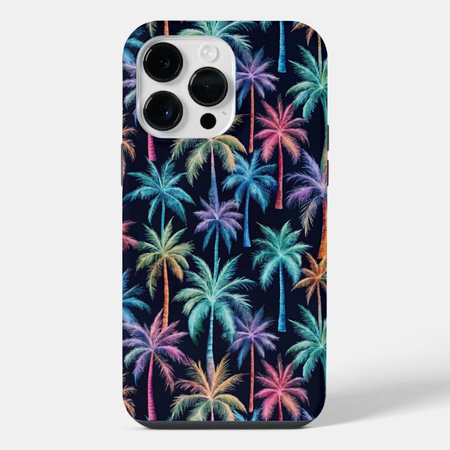 Hello Summer Palms iPhone Case (Back)