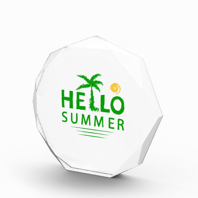 Hello Summer Photo Block (Right)