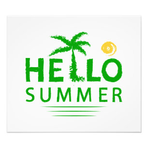 Hello Summer Photo Print