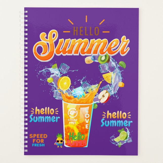 Hello Summer Planner (Front)