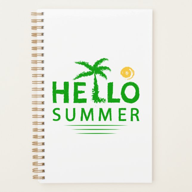 Hello Summer Planner (Front)