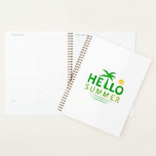 Hello Summer Planner