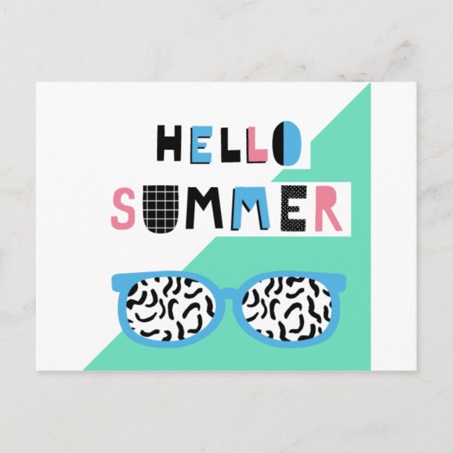 Hello Summer Postcards (Front)