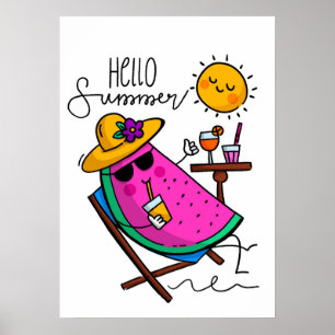 Hello Summer Poster