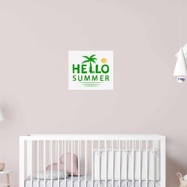 Hello Summer Poster (Nursery 2)