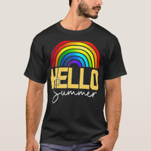 Hello Summer Rainbow 1 T-Shirt