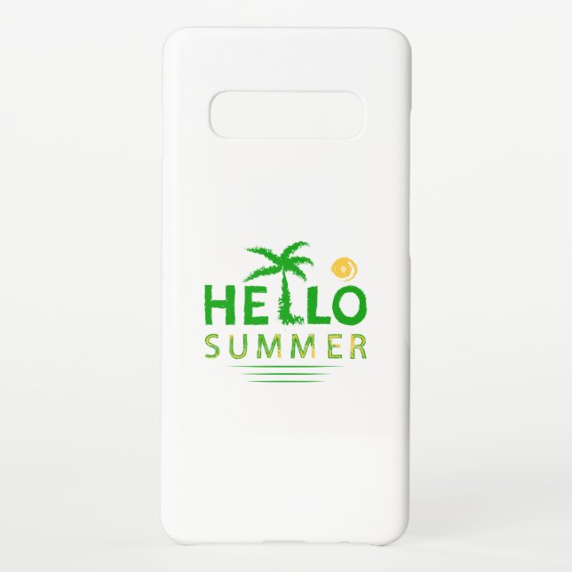Hello Summer Samsung Galaxy Case (Back)