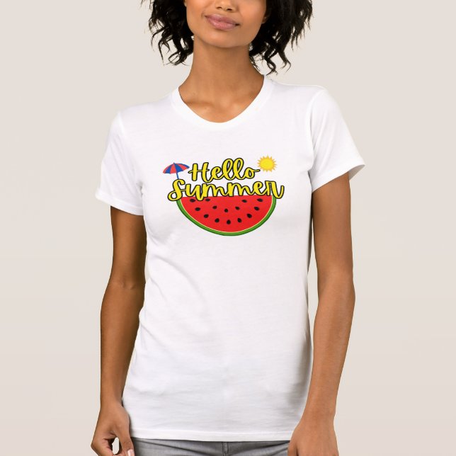 Hello Summer T-Shirt (Front)