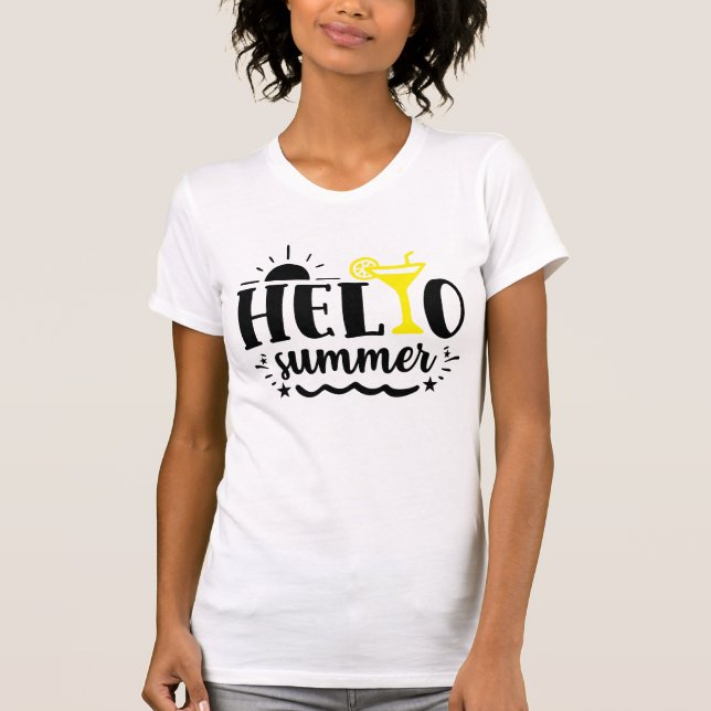 Hello Summer T-Shirt (Front)