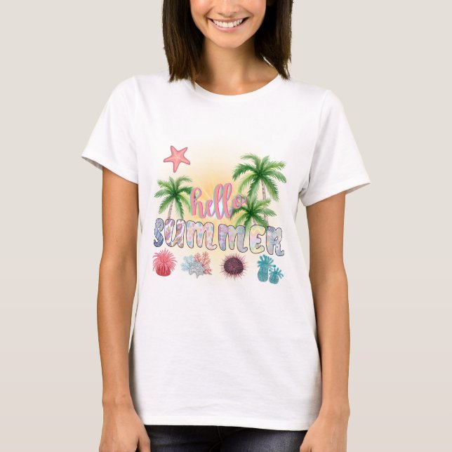 Hello Summer T-Shirt (Front)