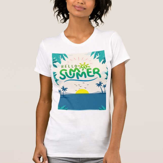 Hello Summer T-Shirt (Front)