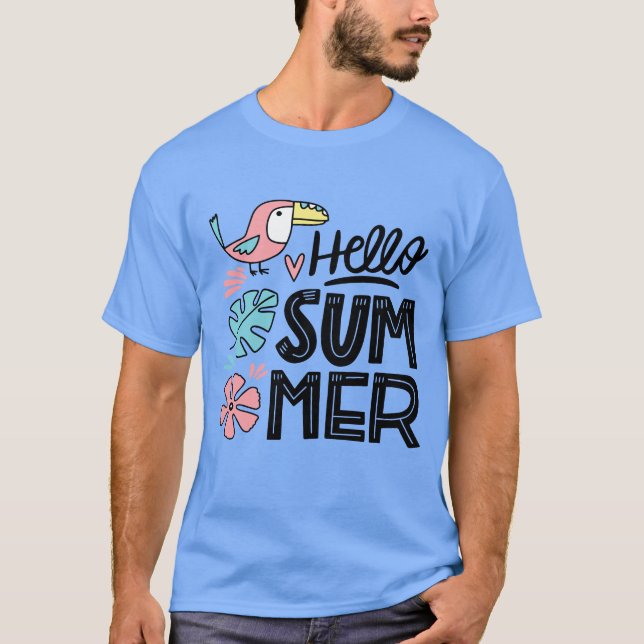 hello summer T-Shirt (Front)