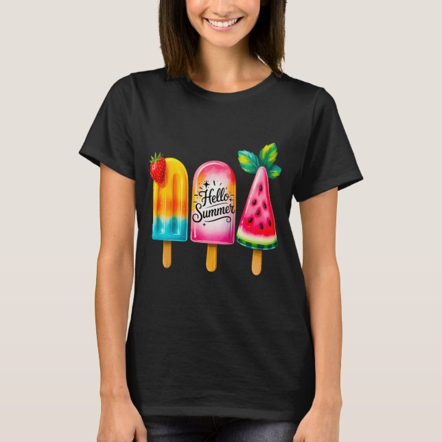 Hello Summer  T-Shirt (Front)