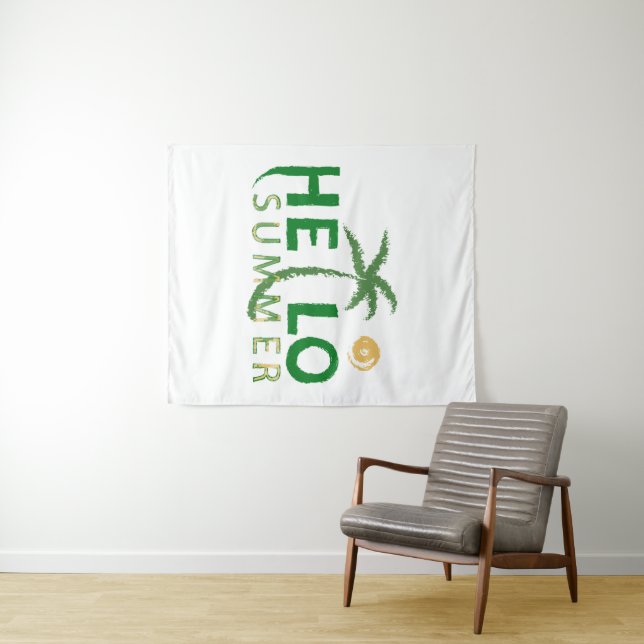 Hello Summer Tapestry (In Situ (Horizontal))