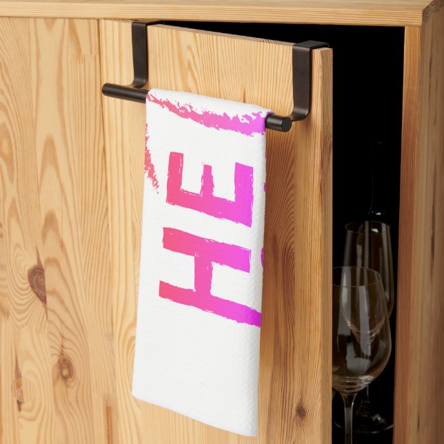Hello Summer Tea Towel (Thirds Fold)