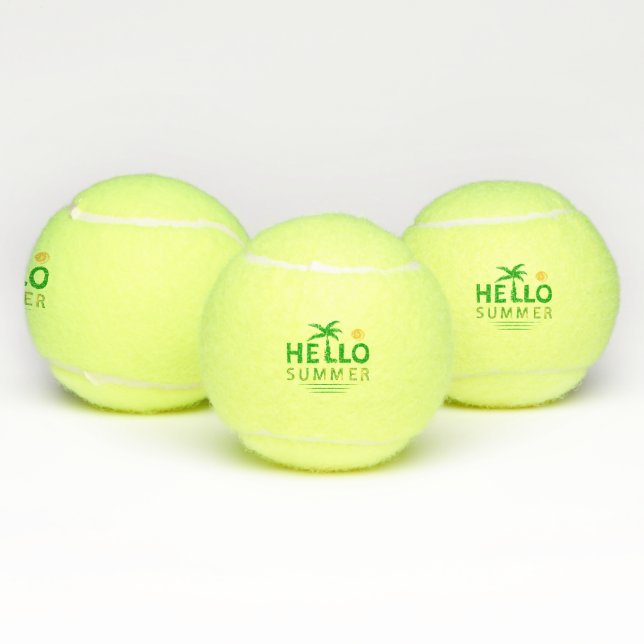 Hello Summer Tennis Balls (Multi)
