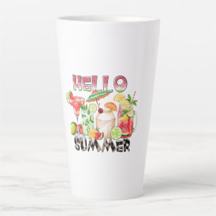 Hello Summer Tropical Drinks Mug – Refreshing Vibe
