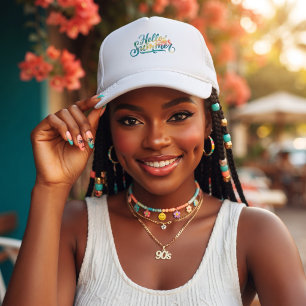 Hello Summer Trucker Hat